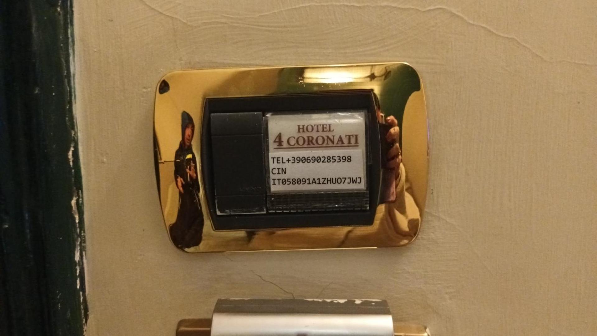 Hotel 4 Coronati Rom Exteriör bild